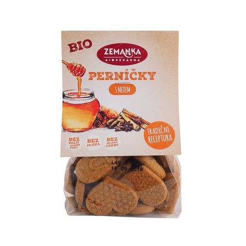 Biopekárna Zemanka s.r.o. Zemanka Medové bio perníčky 100 g