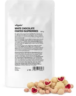 Vilgain Maliny v bílé čokoládě 100 g