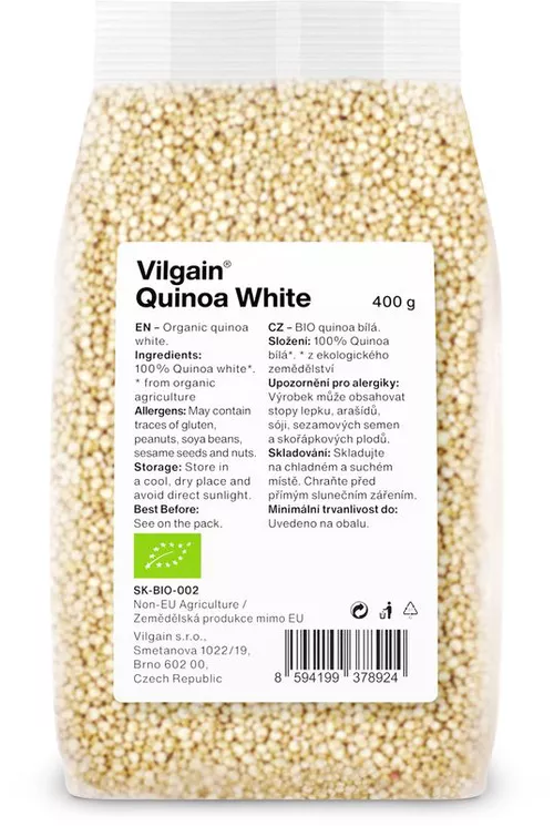 Vilgain Quinoa bílá 400 g