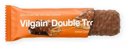 Vilgain Double Trouble Protein Bar Arašídy se slaným karamelem