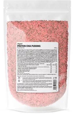 Vilgain Protein Chia Pudding Mix – lesní ovoce 480 g