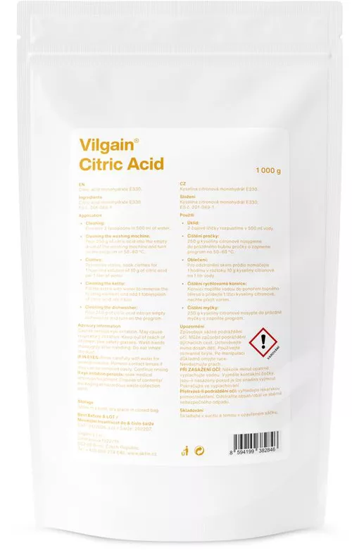 Vilgain Kyselina citronová 1000 g