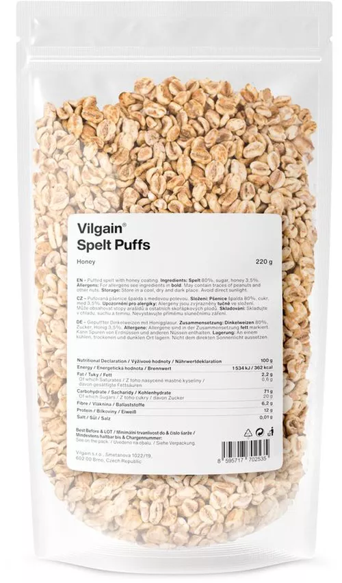 Vilgain Spelt Puffs med 220 g