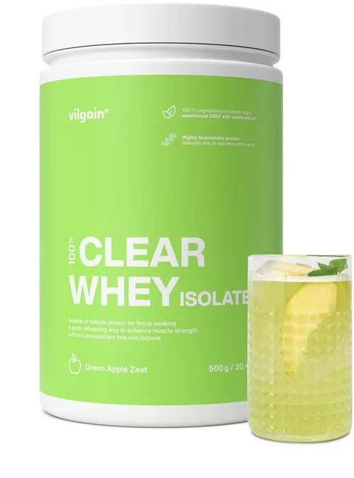 Vilgain Clear Whey Isolate Green apple zest 500 g