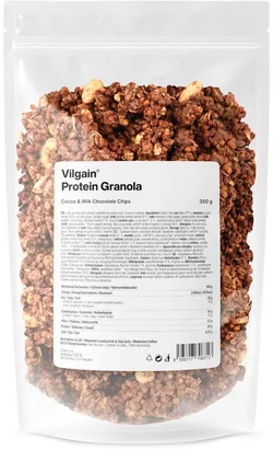 Vilgain Protein Granola Kakao a mléčná čokoláda