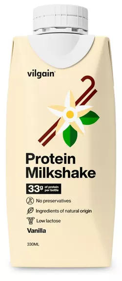 Vilgain Protein Milkshake vanilka 330 ml