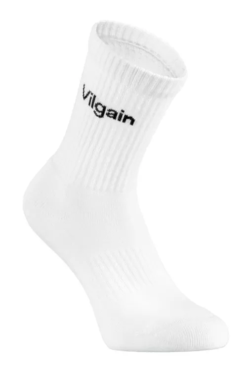 Vilgain Logotype Crew Socks 35 - 38 1 pár white