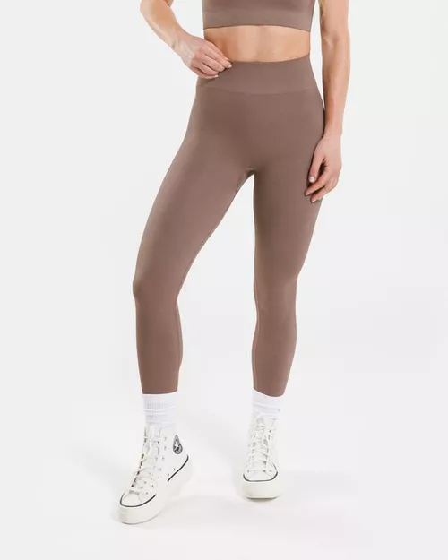 Vilgain Seamless Ribbed Leggings S/M dune