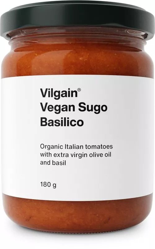 Vilgain Vegan Sugo Basilico BIO 180 g