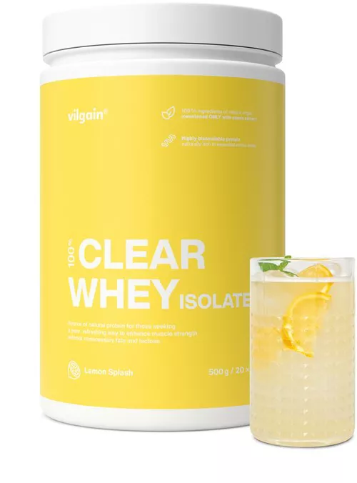 Vilgain Clear Whey Isolate lemon splash 500 g