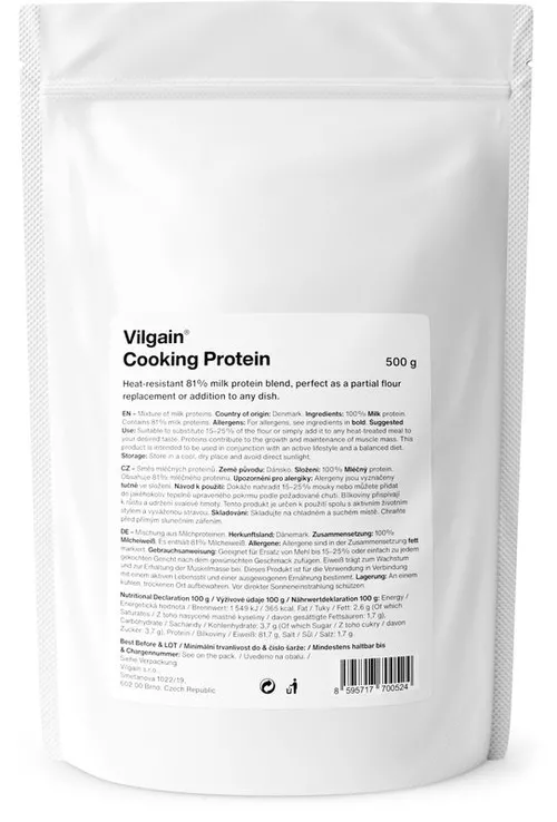 Vilgain 81% Protein na pečení 500 g