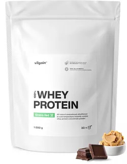 Vilgain Grass-Fed Whey Protein arašídový krém a kakao